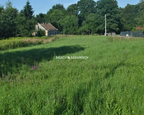 Działka budowlana przy ulicy Źyznej w Krakowie.