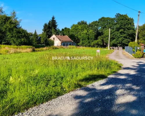 Działka budowlana przy ulicy Źyznej w Krakowie.