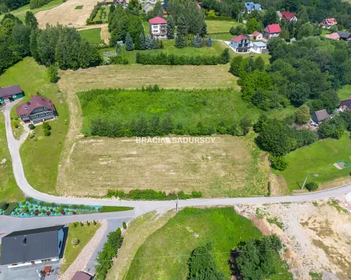 Działka widokowa w Byszynac 13 arów gm.Wieliczka