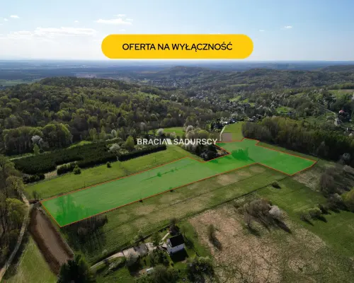 Płaska działka 2,21ha | Inwestycja | Natura