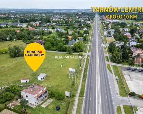 Atrakcyjny teren Tarnów przy drodze 94