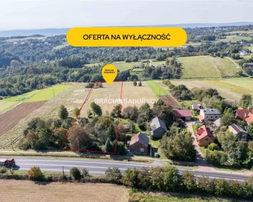 Działka budowlana/98 ar/Wierzchowie/Wielka Wieś