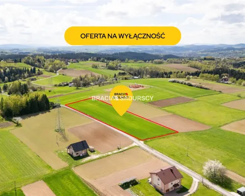 Działka budowlana / 34 + 24 ar