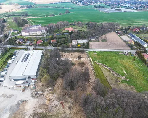 Atrakcyjna nieruchomość usługowa w Brzeziu 1,19 ha