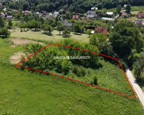 Działka 2200 m², Balice, zabudowa jednorodzinna