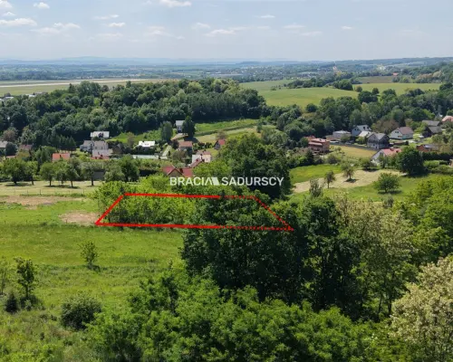 Działka 2200 m², Balice, zabudowa jednorodzinna
