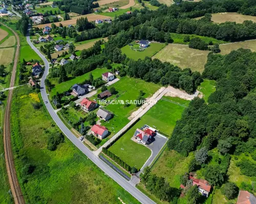 Działki z widokiem na las Leńcze Gm. Kalwaria