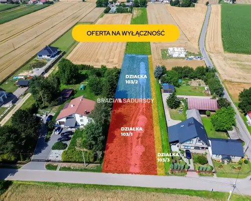 Działka budowlana / MPZP / media / MR2