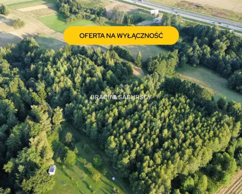 Działka na sprzedaż 48 arów gm. Myślenice