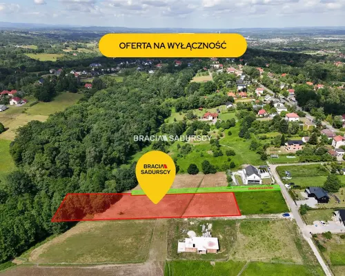 Atrakcyjna działka budowlana w Libertowie.