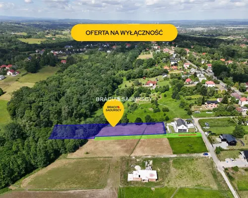 Atrakcyjna działka budowlana w Libertowie.