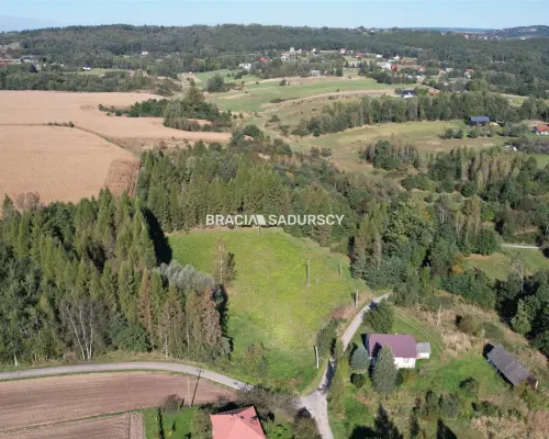 Działka budowlana 8900 m2 Poręba Żegoty
