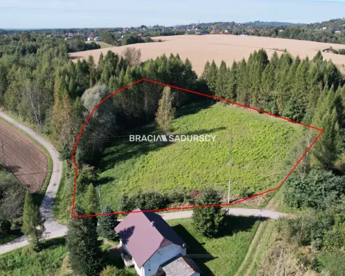 Działka budowlana 8900 m2 Poręba Żegoty