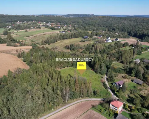 Działka budowlana 8900 m2 Poręba Żegoty
