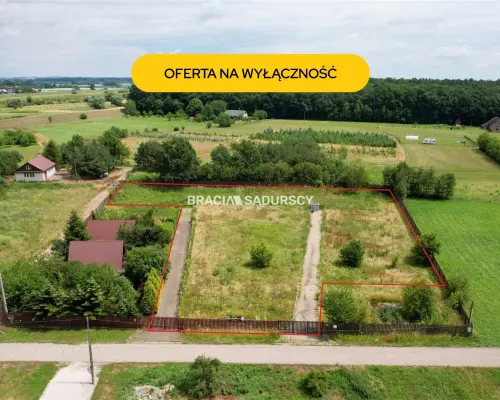 Działka budowlana w sielskim zakątku !