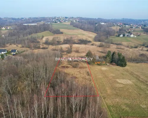 Działka w Krzyszkowicach gm. Myślenice