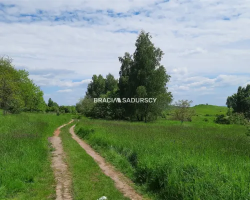 Działka budowlano - rolna w pobliżu Zamku Tenczyn