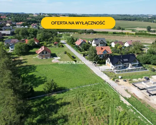 Widokowa działka budowlana o pow. 19a