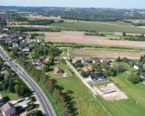 Widokowa działka budowlana o pow. 19a
