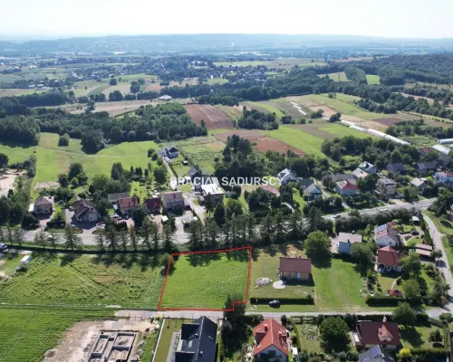 Widokowa działka budowlana o pow. 19a