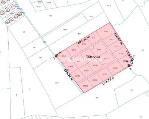 Działka Budowlana Młodziejowice w gm. Michałowice
