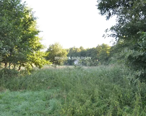 Działka budowlano - rolna u podnóża Zamku Tenczyn