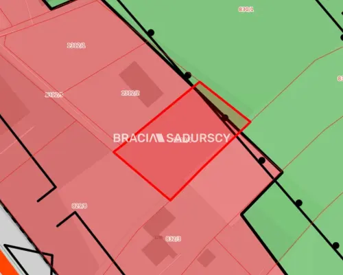 Działka budowlana w Sąspowie