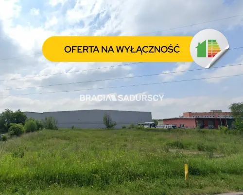 Działka usługowa 44 a Kraków - Grębałów.
