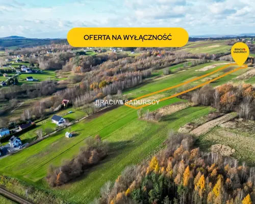 Działka budowlana o pow. 59 arów