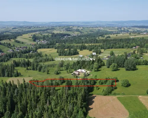 Inwestycyjny Gotowiec na Podhalu! Działka 4267 m² z WZ na 6 Domów w Bańskiej Wyżnej (os. Gielatówka) - Cena