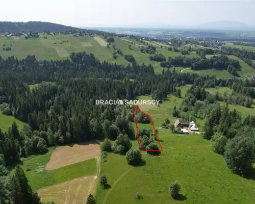 Inwestycyjny Gotowiec na Podhalu! Działka 4267 m² z WZ na 6 Domów w Bańskiej Wyżnej (os. Gielatówka) - Cena