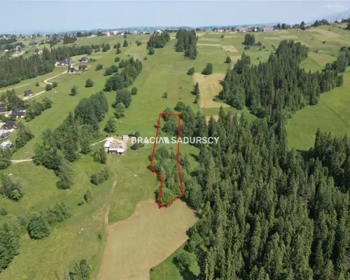 Inwestycyjny Gotowiec na Podhalu! Działka 4267 m² z WZ na 6 Domów w Bańskiej Wyżnej (os. Gielatówka) - Cena