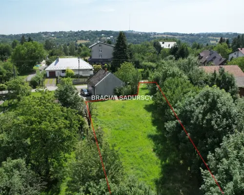 Działka budowlana Siercza. gm Wieliczka