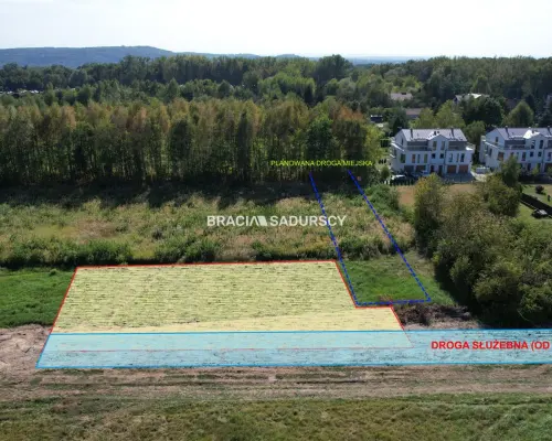 działka budowlana w Krakowie - Bronowice