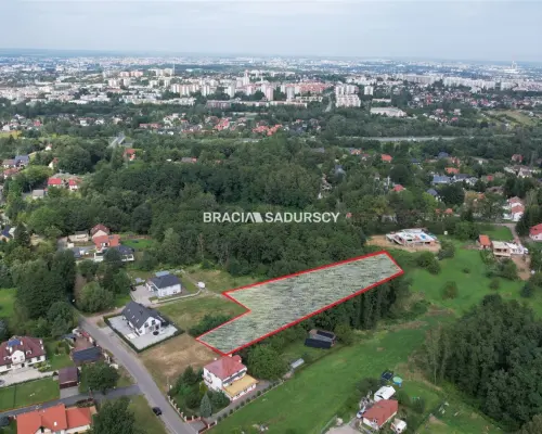 Fantastyczna działka w Krakowie, ul. Podgórki