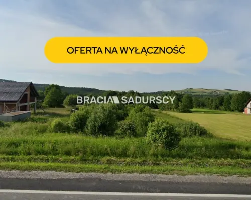 Działka budowlana w Ptaszkowej gm. Grybów      Oferujemy na sprzedaż działkę budowlaną (mieszkaniowo-usługową) o  powi