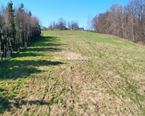 Widokowa działka budowlana w Głogoczowie