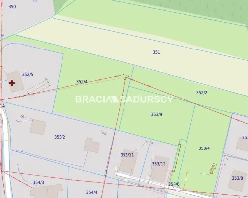 Działka budowlana, Chorowice, Mogilany