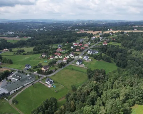Działka budowlano-leśna. Siepraw.