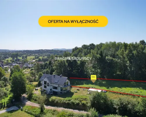 Działka budowlana w Balicach, gm. Zabierzów o pow. 28 arów      Oferujemy na sprzedaż atrakcyjnie położoną  dzi