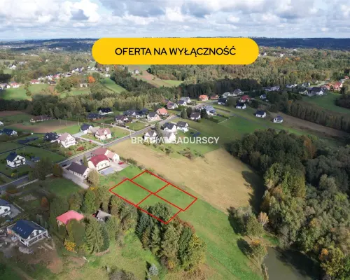 Działka budowlana w Zawadzie gm. Myślenice. Oferujemy do sprzedaży atrakcyjne, widokowe działki budowlane o powierzchni 700 m2