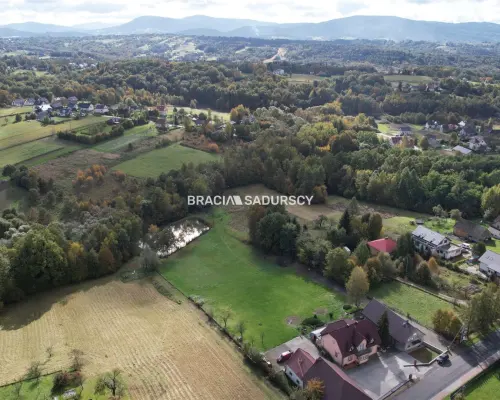 Działka budowlana w Zawadzie gm. Myślenice. Oferujemy do sprzedaży atrakcyjne, widokowe działki budowlane o powierzchni 700 m2