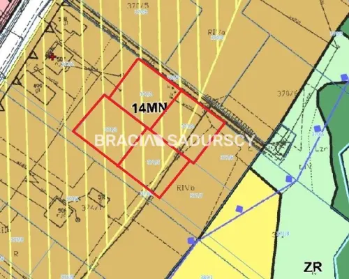 Działka budowlana w Zawadzie gm. Myślenice. Oferujemy do sprzedaży atrakcyjne, widokowe działki budowlane o powierzchni 700 m2