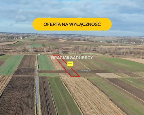 Działka rolna o pow. 41 ar. w Krakowie.  Przedmiotem oferty jest nieruchomość gruntowa niezabudowana o nr ew.  24  położona w
