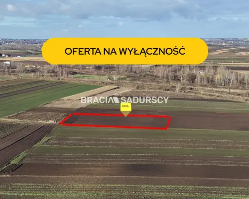 Działka rolna o pow. 41 ar. w Krakowie.  Przedmiotem oferty jest nieruchomość gruntowa niezabudowana o nr ew.  46  położona w
