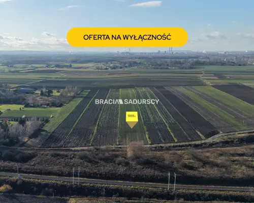 Działka budowlana o pow. 19 ar. w Krakowie.  Przedmiotem oferty jest nieruchomość gruntowa niezabudowana o nr ew.  59/1  położ