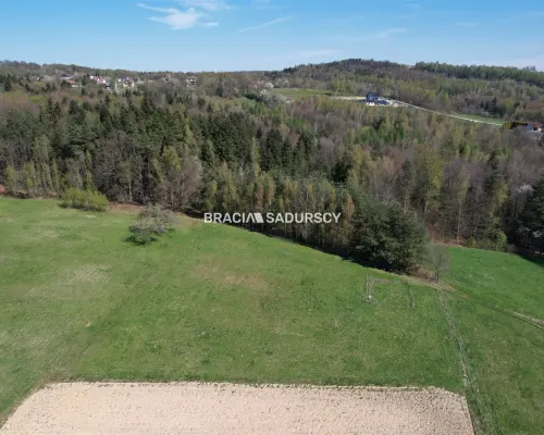 DZIAŁKA BUDOWLANA 43 ARY WIDOK LIPNICA GÓRNA