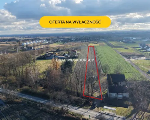 Działka budowlana o pow. 55 arów w Krakowie - Nowej Hucie    Przedmiotem oferty jest działka o nr  298/2    położona w