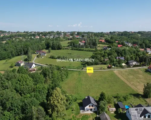 Działka widokowa Byszyce, gmina Wieliczka