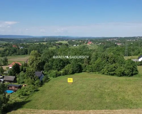 Widokwa działka budowlana Byszyce, gmina Wieliczka